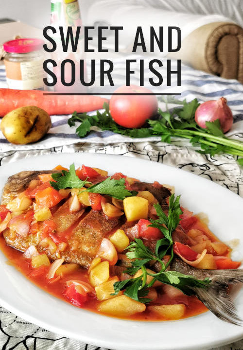 Sweet and sour fish (Malaysian Chinese style) is popular street food in Malaysia at the hawker stores at a reasonable price. This article shows you how to prepare it with homemade sweet and sour sauce. The sauce is poured on a deep-fried fish and is best to serve with steamed rice.