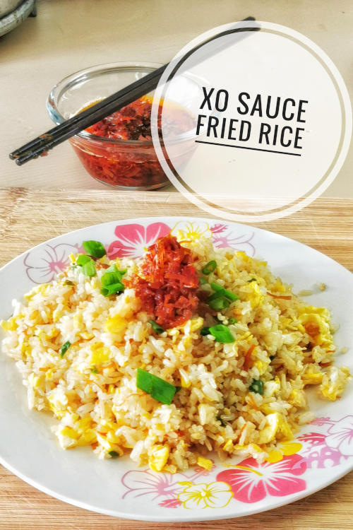 An easy recipe with XO sauce - XO sauce fried rice