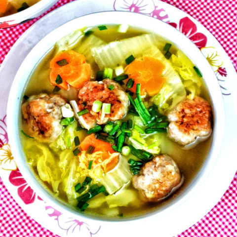 Chinese cabbage soup recipe