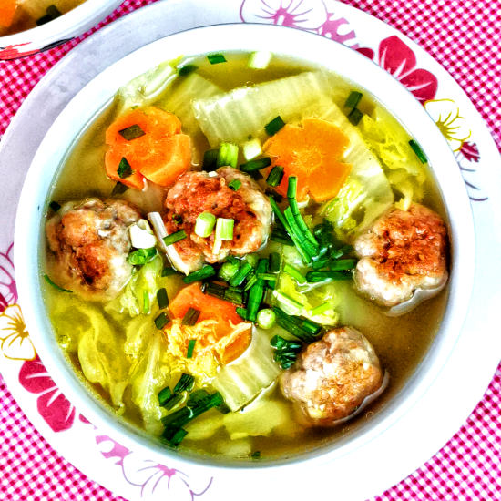 Chinese cabbage soup recipe