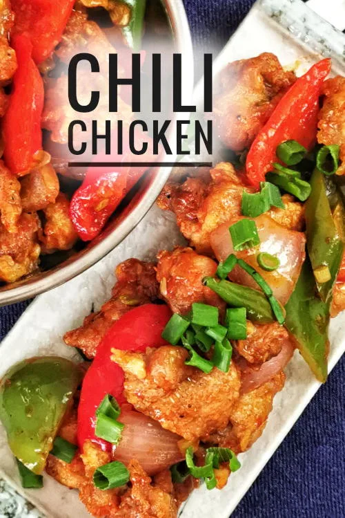 Chili chicken - How to prepare in four easy steps
