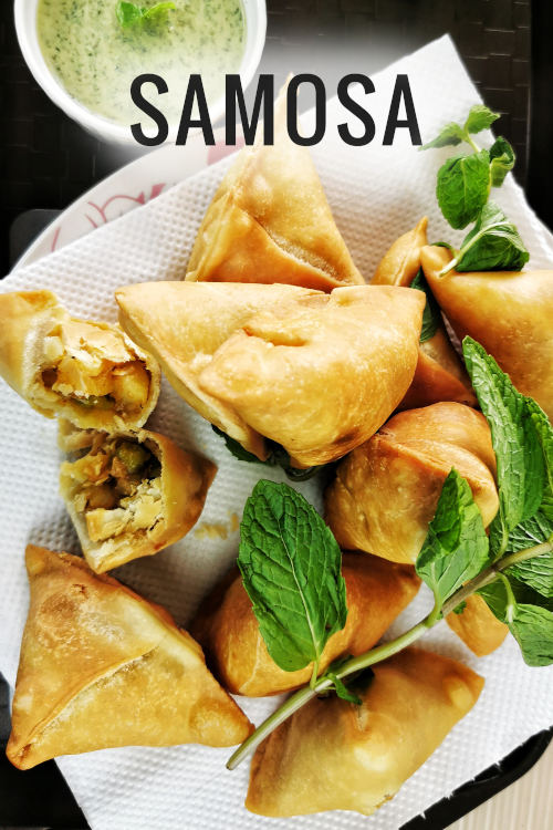 Flaky, crispy, and filled with spiced potatoes stuffing. This is a detailed instruction on how to make samosa.