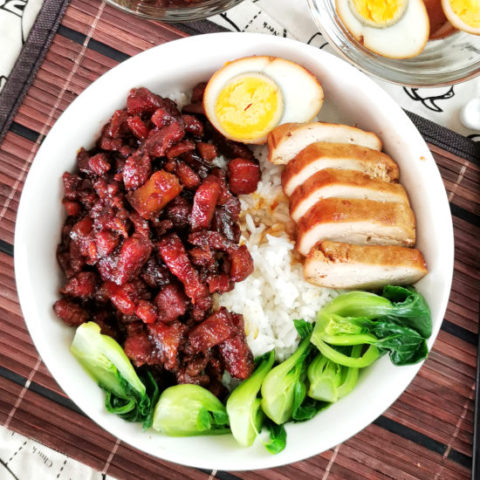 Lu Rou Fan How To Make Braised Pork Rice Taiwanese Street Food