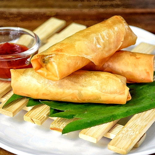 Spring rolls for Chinese New Year