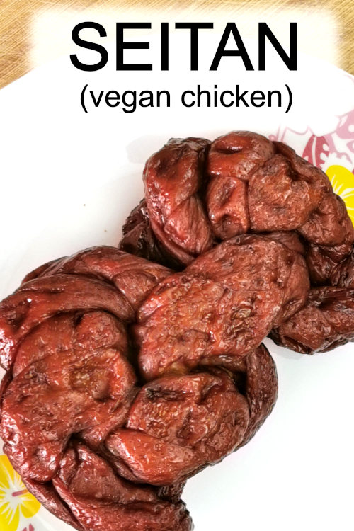 How to make seitan (mock chicken meat) from scratch