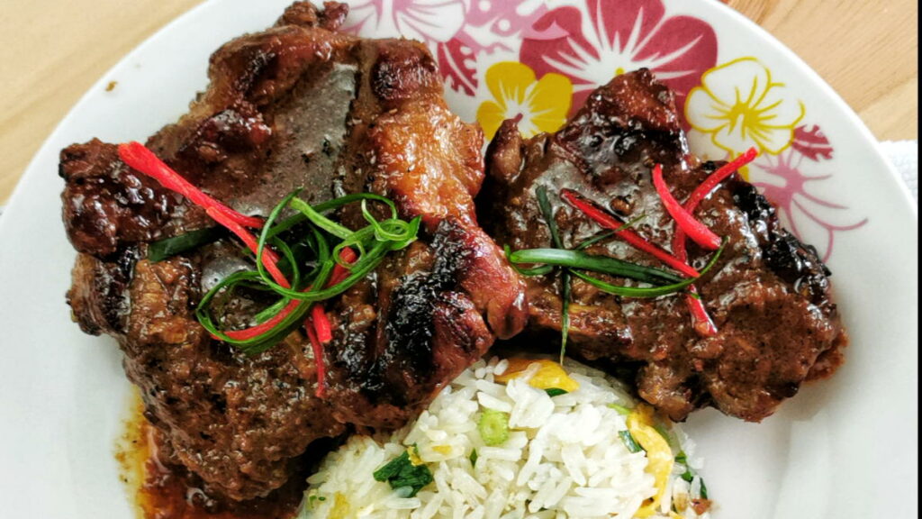 Garlic pork chop featured image