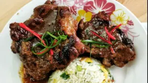 Garlic pork chop featured image