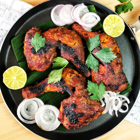 Ayam percik - how to make the Malaysian-style spicy roast chicken