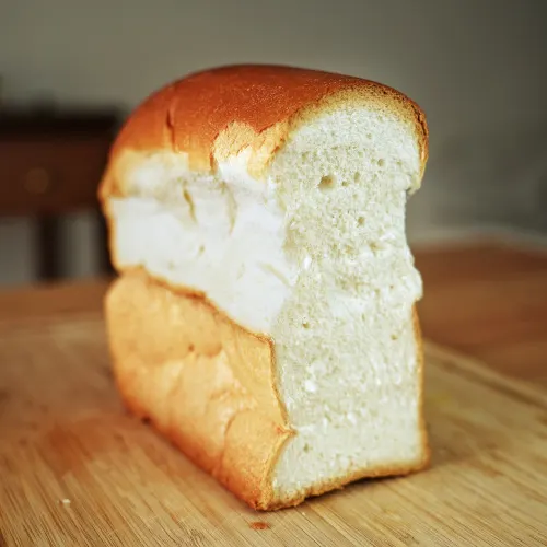 Sandwich loaf made for kaya toast