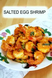 salted egg shrimp