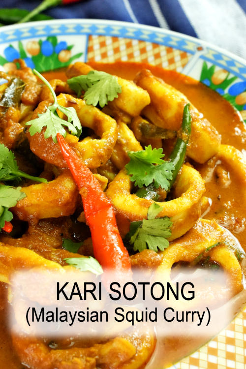 Kari sotong (squid curry)