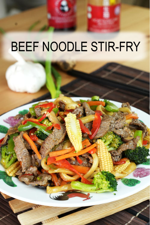 noodles with beef