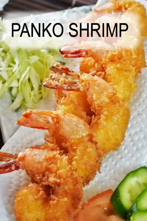 Super crunchy shrimp recipe that everyone loves. Panko is the Japanese breadcrumbs that make it crunchy.