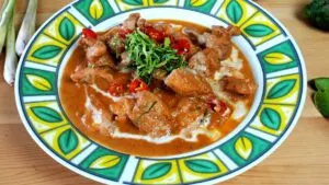 Panang curry recipe featured image