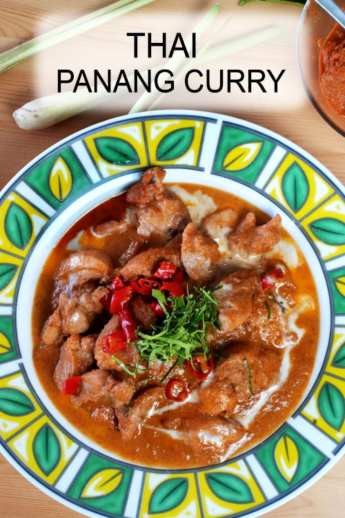 Panang curry recipe is one of the most popular Thai curries.  Let me show you how to make the delicious panang curry from scratch.