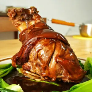 Braised pork knuckle (5) recipe square