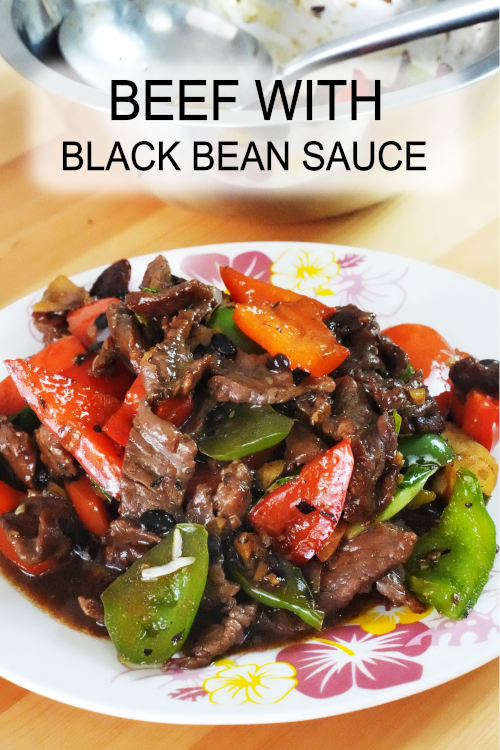 You can make the beef and black sauce stir-fry within thirty minutes. The fermented black beans are flavorful and best served with white rice.
