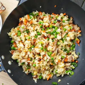 BBQ pork fried rice (2) recipe square