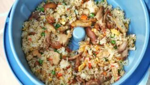 air fryer fried rice (1) featured image