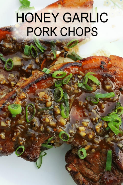 Delicious and easy-to-make honey garlic pork chops recipe - a flavorful Chinese dish for your next meal.