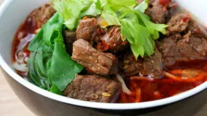 Sichuan beef noodles soup (5) featured image