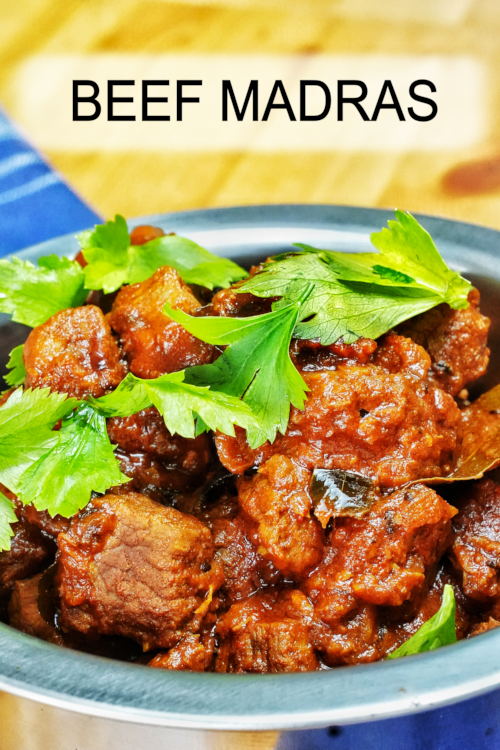 Enjoy the authentic taste of Beef Madras curry at home with this simple Indian recipe. It is made even easier with a slow cooker.
