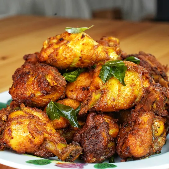 Try this turmeric chicken recipe (Ayam Goreng Kunyit). Easy and full of rich, aromatic goodness.  