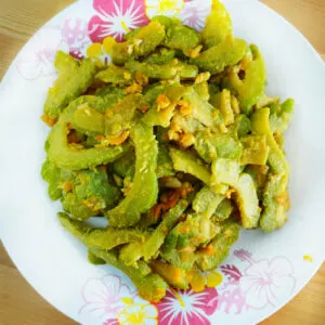 bitter gourd with eggs (6) recipe square