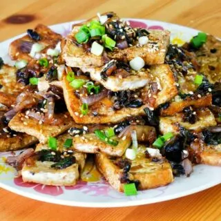 Tofu with black bean sauce featured image