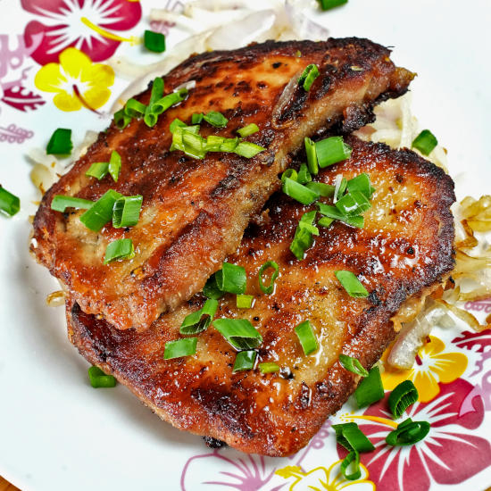 pan-fried pork chop (4) recipe square small