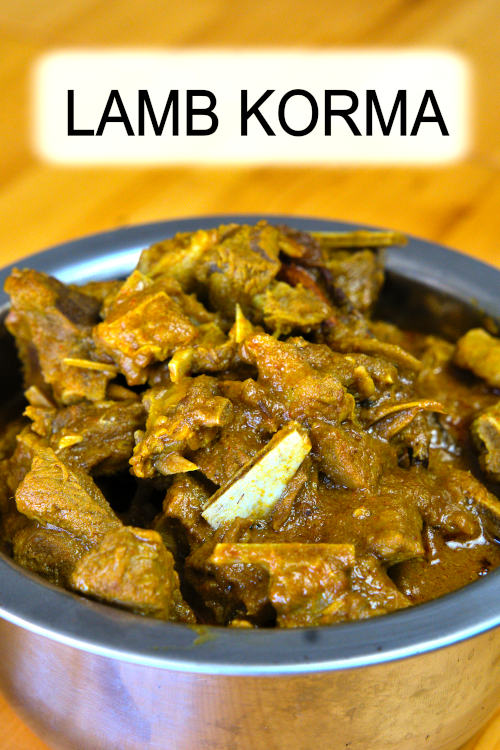 This lamb korma recipe is a mild curry that anyone will like.  Full of all the goodness of Indian spices with excellent flavor.
