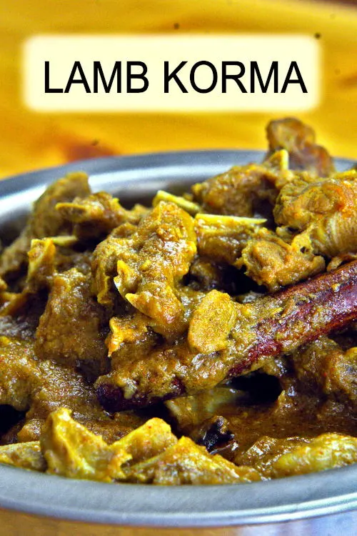 This lamb korma recipe is a mild curry that anyone will like.  Full of all the goodness of Indian spices with excellent flavor.
