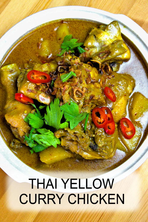 This Thai yellow curry recipe can be done from scratch or by using the pre-made curry paste.