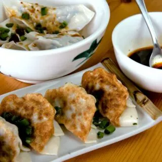 Chinese chicken dumpling recipe featured image