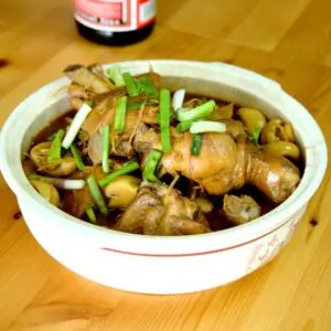 sesame oil chicken image