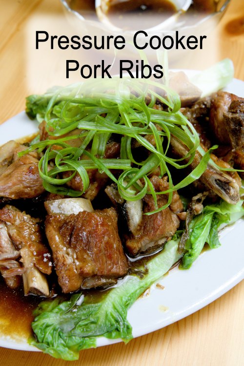 Pressure cooker pork ribs - easy fall-off-the-bone recipe