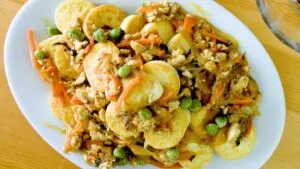 Chinese chicken and tofu recipe (12) featured image