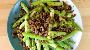 Beef asparagus stir-fry featured image