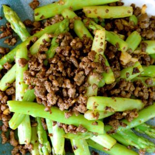 Beef asparagus stir-fry featured image