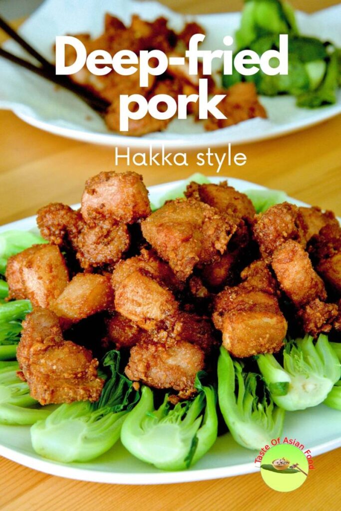 Fried pork belly Hakka style