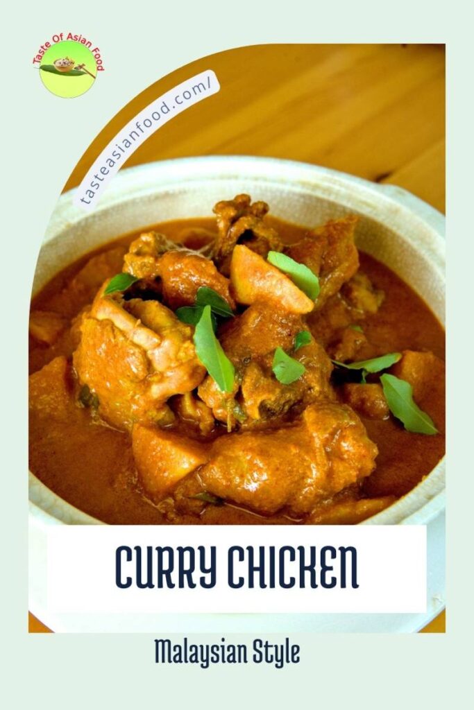 Malaysian Curry Chicken (kari ayam)