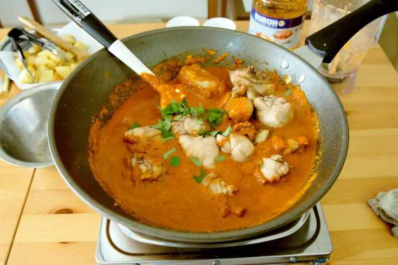 Malaysian curry chicken