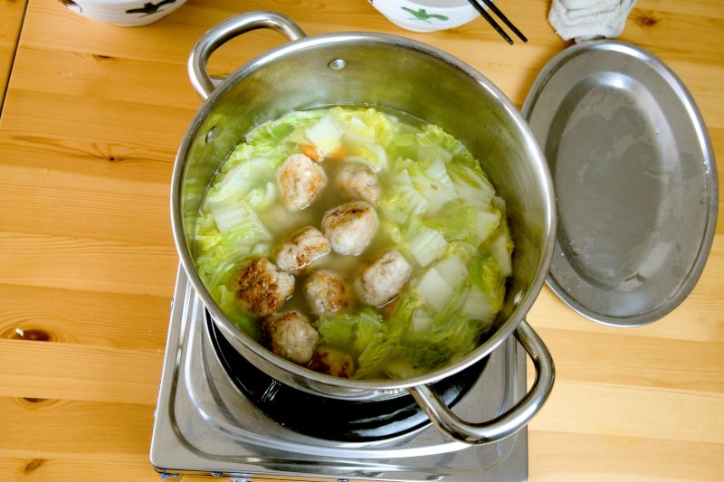 How to make Chinese cabbage soup