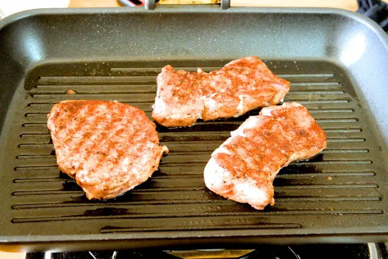 Pork chops - pan-fried or grilled