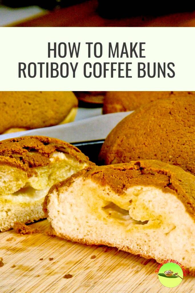 How to prepare Rotiboy coffee buns, the Malaysian variation of the Mexican coffee bun, that closely resembles the ones from Rotiboy Bakery.