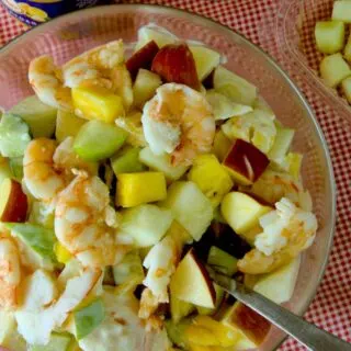 Chinese shrimp fruit salad featured image