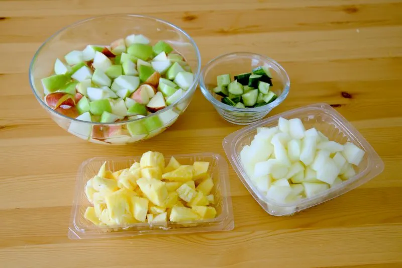 Shrimp fruit salad ingredients