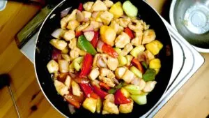 easy sweet and sour chicken featured image
