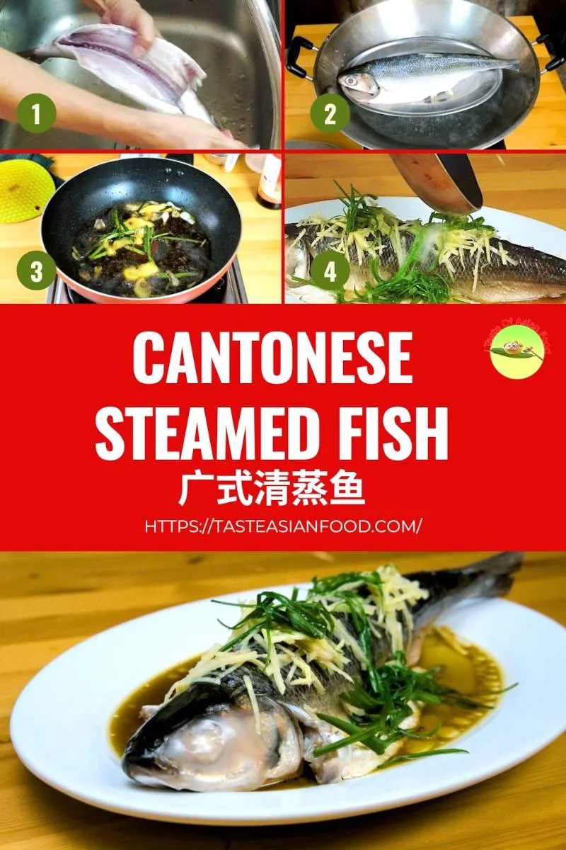 This Cantonese-style steamed fish is perfect for Chinese New Year celebrations as well as for everyday meals.
