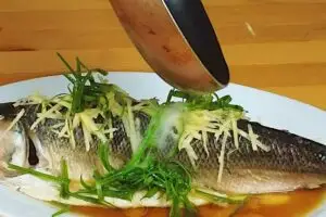 Cantonese steamed fish